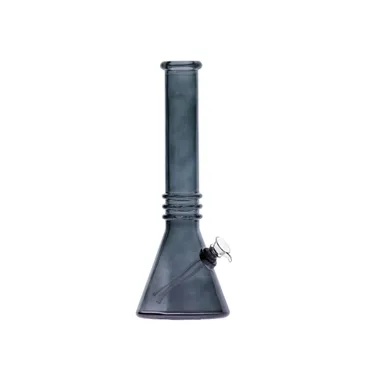 12" Triple Ring Beaker Glass Bong
