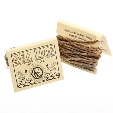 BeeLine, Thick Hemp Wick Card