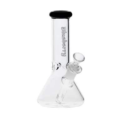 Blueberry, 8" Beaker Glass Bong