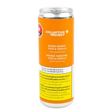 Collective Project — Blood Orange Yuzu & Vanilla Sparkling Juice 1:1 (4 x 355ml)