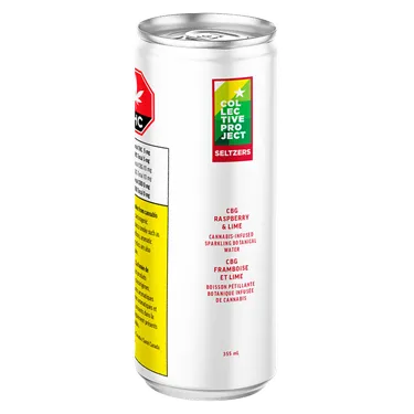 Collective Project — CBG Raspberry & Lime Botanical Water (355ml)