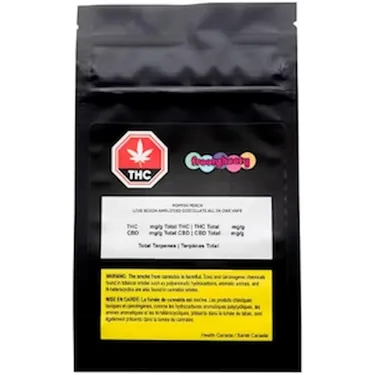 frootyhooty — Poppin Peach Live Rosin (1ml)