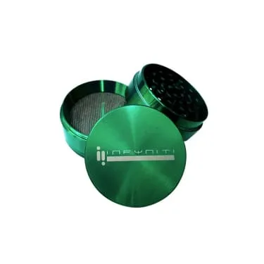 Green — Infyniti 2.5" 4-Piece Aluminum Grinder