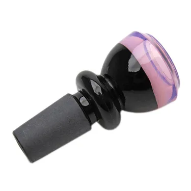Karma, 14mm Black and Shade Glass Bowl
