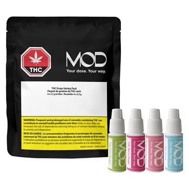 MOD — THC Drops Variety Pack (4 x 2.3mg)