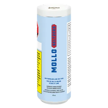 Mollo Seltzers — Watermelon Lime Seltzer (355ml)