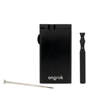 Ongrok, 3.25" Aluminum Dugout with Taster Bat and Poker