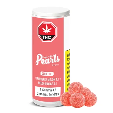 Pearls — Strawberry Melon 4:1 CBN:THC (5 x 2mg)