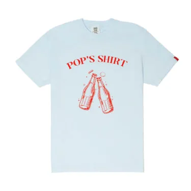 Pop's T-Shirt Blue