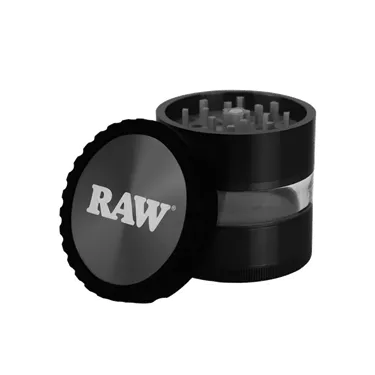 Raw, 4-Piece Clear View Grinder