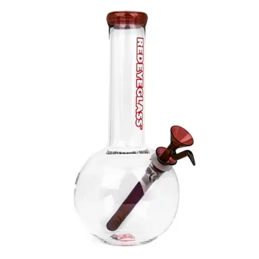Red Eye Glass, 10" Tall Little Bro Bubble Tube