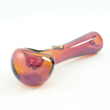 Red Eye Glass, 4.5" Hand Pipe w/ Built-In Screen