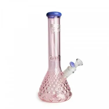 Redeye 12" Hermes Beaker Base (PINK) — Bongs