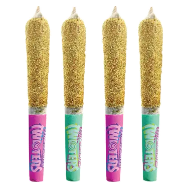 Rizzlers — Twisters Lime Frizz + Passion Plunge Kief Coated (1 x 1g)