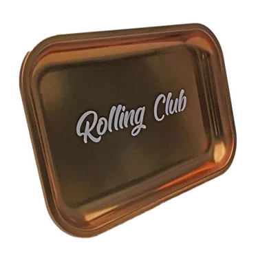 Rolling Club, Gold Metal Rolling Tray