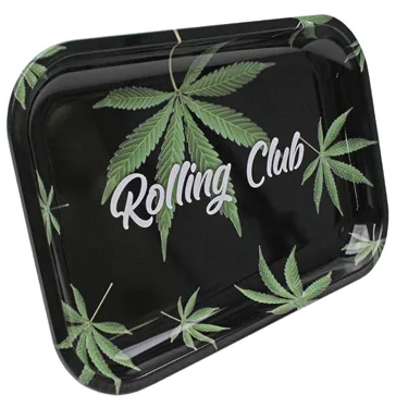 Rolling Club, Leaves Metal Rolling Tray