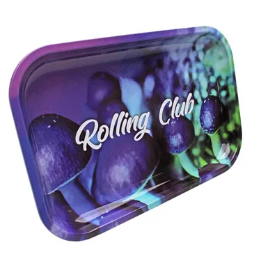 Rolling Club, Magical Mushrooms Metal Rolling Tray