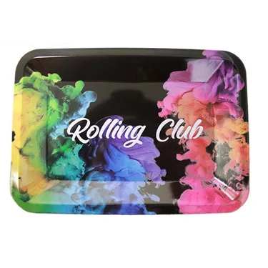 Rolling Club, Rainbow Fumes Metal Rolling Tray