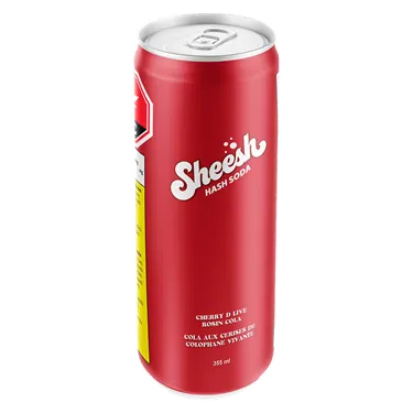 Sheesh Hash Sodas — Cherry D Live Rosin Cola (355ml)