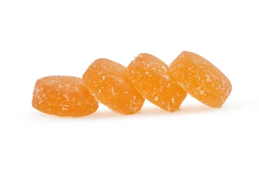 SHRED'EMS — Guava Lime Go-Time 1:1 THC:THCv Soft Chews (4 x 2.5mg)