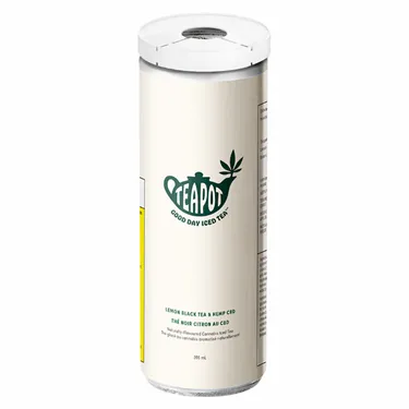 TeaPot — Lemon Black Tea & CBD (355ml)