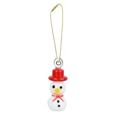 Xmas Smokable Ornament Hand Pipe w Hanger 3.5"